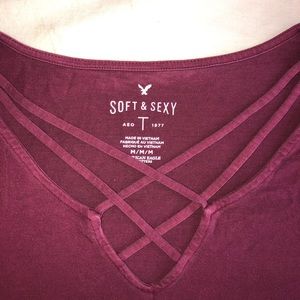 American Eagle soft and sexy tee